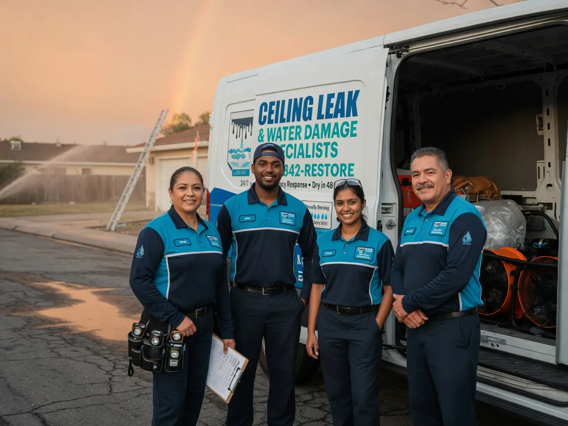 Ceiling Leak Cleanup company in Piqua, OH
