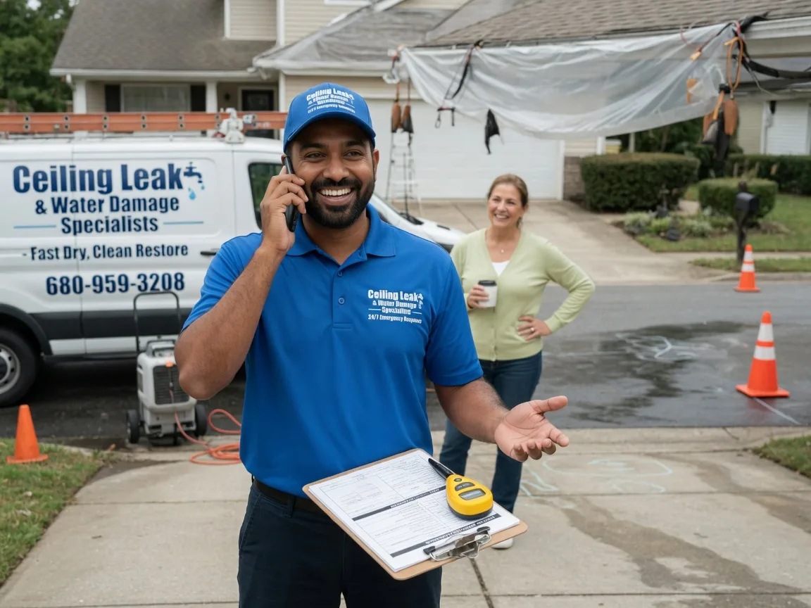 Ceiling Leak Cleanup Piqua, OH FAQs